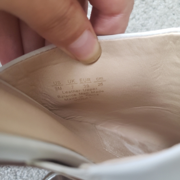 Franco Sarto White Viola Mule Silver Heel size 9 - Picture 6 of 6